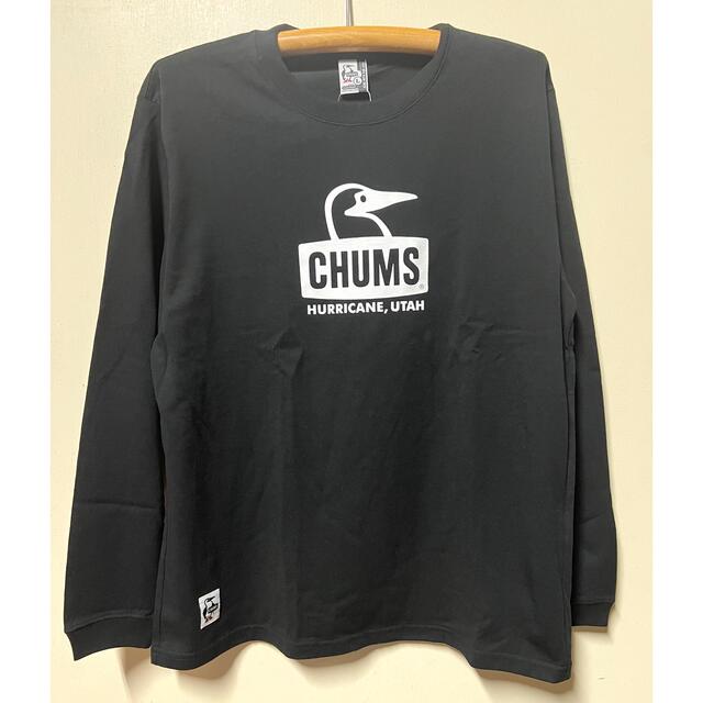 新品　CHUMS ロングTシャツ　チャムス  　blackl