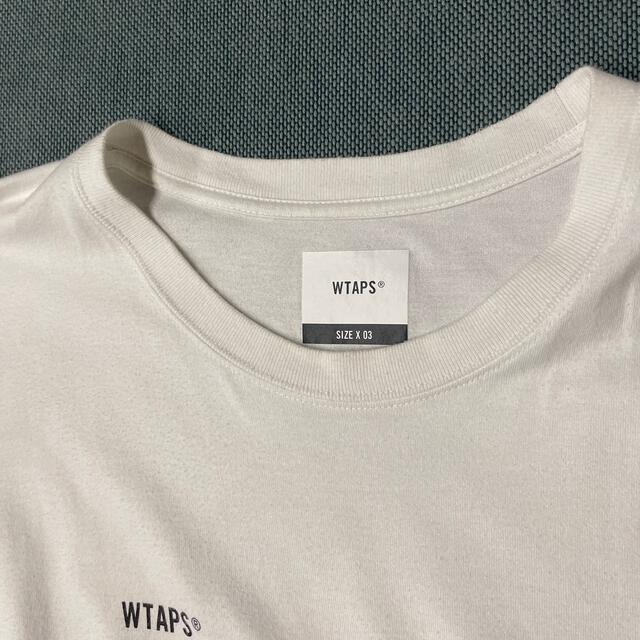 W)taps(ダブルタップス)の【値下げ】Wtaps 40PCT UPARMORED LS TEE White メンズのトップス(Tシャツ/カットソー(七分/長袖))の商品写真