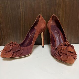 ジャンヴィットロッシ(Gianvito Rossi)のジャンヴィットロッシ　コサージュパンプス(ハイヒール/パンプス)