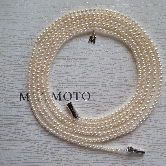 有名ブランド - MIKIMOTO MIKIMOTO アコヤ真珠ベビーパール、ロング