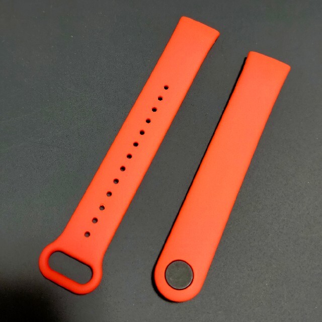 Xiaomi smart band pro　シャオミ　スマートバンドプロ　橙 メンズの時計(ラバーベルト)の商品写真