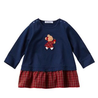 ファミリア(familiar)の❇︎2022 新品未使用タグ付き　ファミリアチュニック　100(Tシャツ/カットソー)