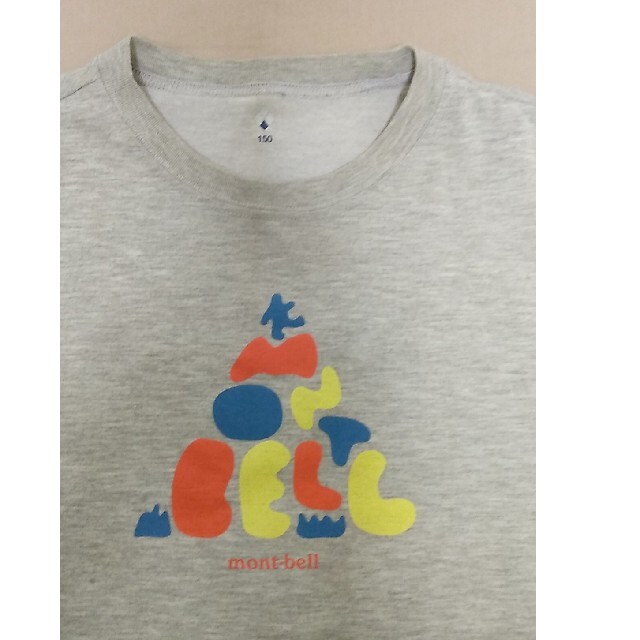 mont bell(モンベル)の150mont-bell　Tシャツ キッズ/ベビー/マタニティのキッズ服男の子用(90cm~)(Tシャツ/カットソー)の商品写真