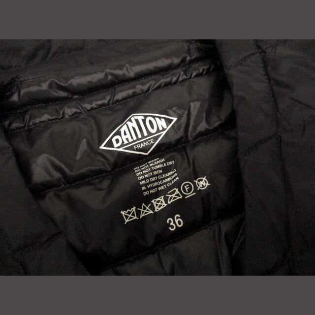 ダントン DANTON インナーダウン ロング コート JD-8935 黒 36-