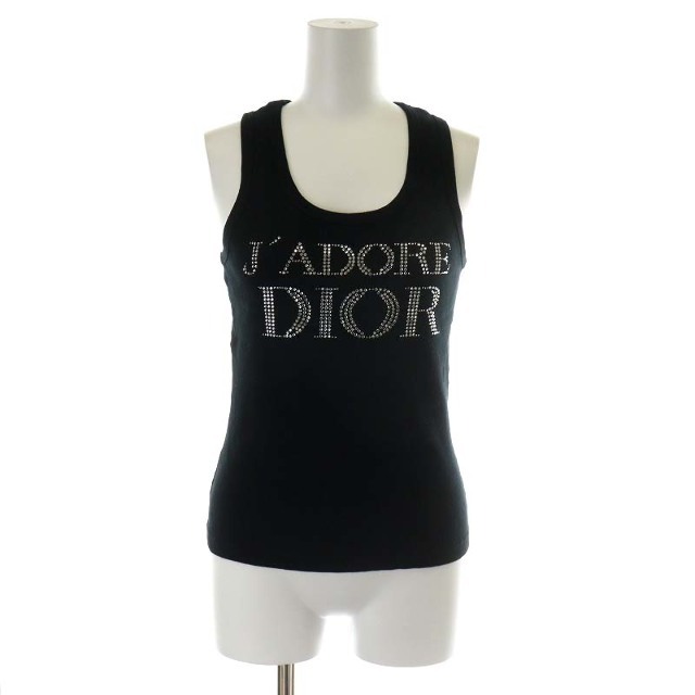 クリスチャンディオール J'ADORE DIOR タンクトップ 42 L 黒