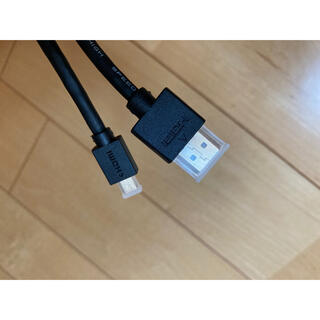 HIGH SPEED HDMI to HDMI micro　ケーブル 96cm(映像用ケーブル)