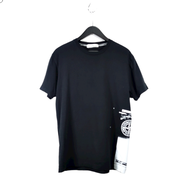 STONE ISLAND 20ss Side Print S/S Tee