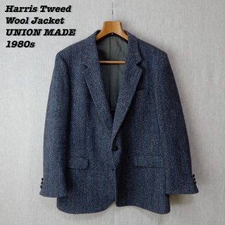 ハリスツイード(Harris Tweed)のHarris Tweed Wool Tweed Jacket CoatTails(テーラードジャケット)