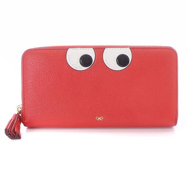 ANYA HINDMARCH - アニヤハインドマーチ 長財布 ラウンド ANYA HINDMARCH - アニヤハインドマーチ 長財布 ラウンド