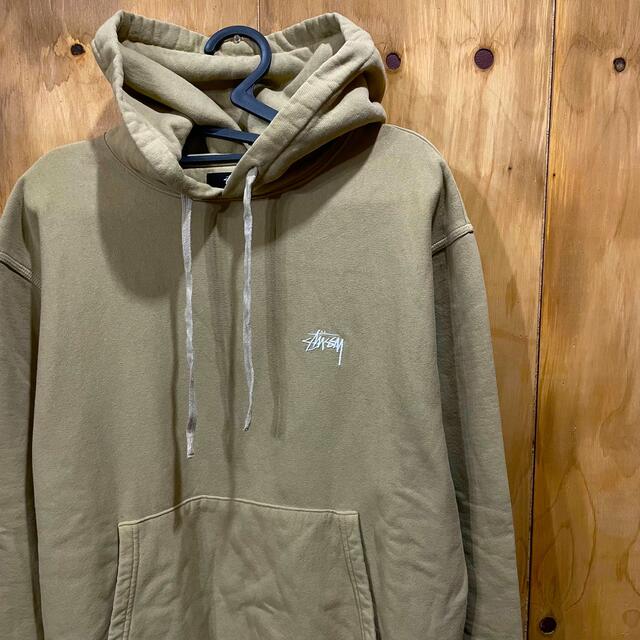 【新品未使用】OVERDYED STOCK LOGO HOODIE