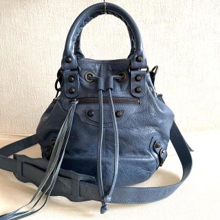 バレンシアガ(Balenciaga)のBALENCIAGA バレンシアガ  ミニポンポン  246438 巾着(ショルダーバッグ)