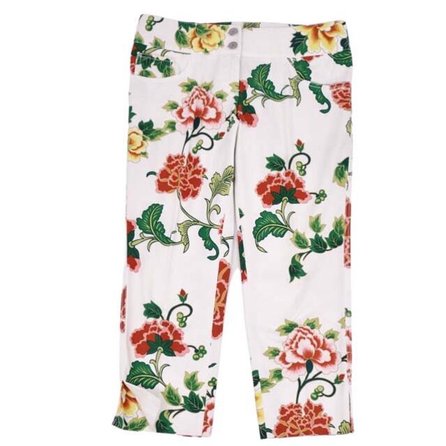 DOLCE&GABBANA - ドルチェ&ガッバーナ パンツ ハーフ ショート丈 花柄