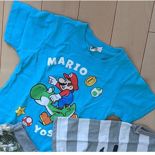 Right-on(ライトオン)のRight-on　マリオ　半袖 キッズ/ベビー/マタニティのキッズ服男の子用(90cm~)(Tシャツ/カットソー)の商品写真