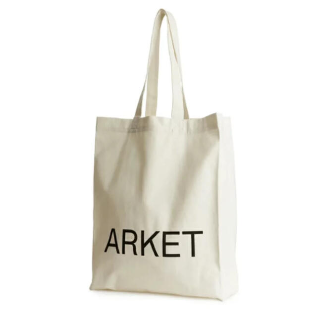 H&M(エイチアンドエム)の【新品未使用】ARKET トートバッグ canvas tote bag レディースのバッグ(トートバッグ)の商品写真