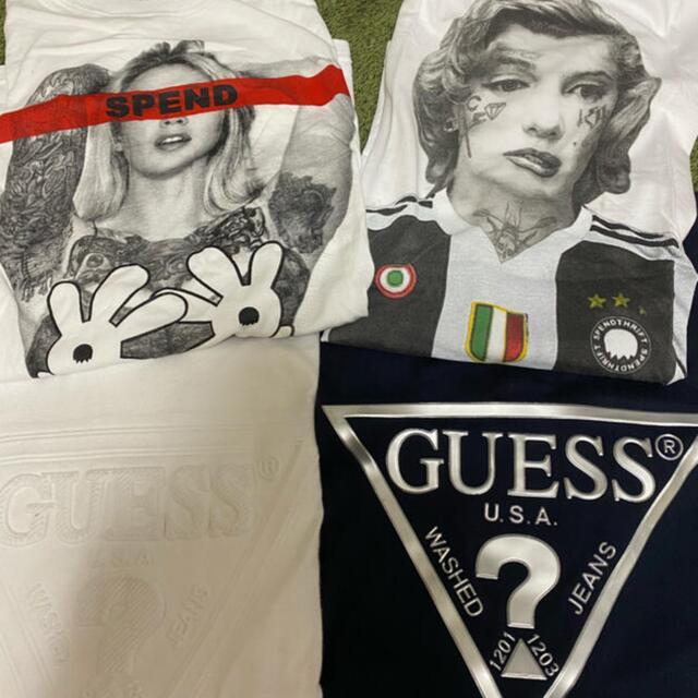 GUESS(ゲス)のbalancestyle guess Tシャツ 4枚セット メンズのトップス(Tシャツ/カットソー(半袖/袖なし))の商品写真