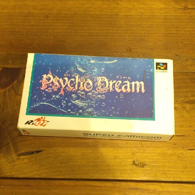 Psycho Dream サイコドリーム スーファミ 箱 説明書付 - 家庭用ゲーム