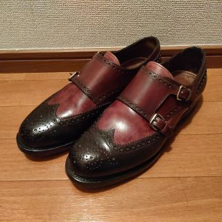 サントーニ(Santoni)のサントーニ　ダブルモンクストラップ　7.5(ドレス/ビジネス)