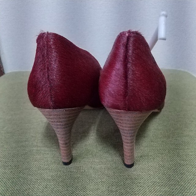 ダニエラアンドジェマ ハラコパンプス 23cm レディースの靴/シューズ(ハイヒール/パンプス)の商品写真