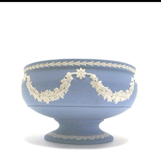 ★WEDGWOOD ウェッジウッド★ペールブルー コンポート 未使用品 ペールブ