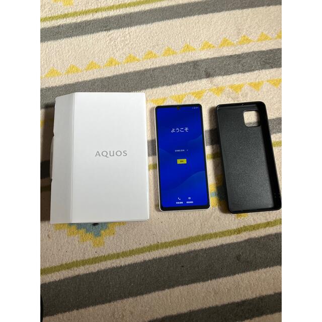 SHARP AQUOS sense6s SHG07 シルバー64GBSIMフリー