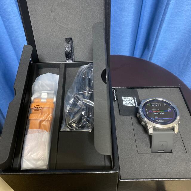 GARMIN(ガーミン)のGARMIN fenix 7X Sapphire Dual Power Ti メンズの時計(腕時計(デジタル))の商品写真
