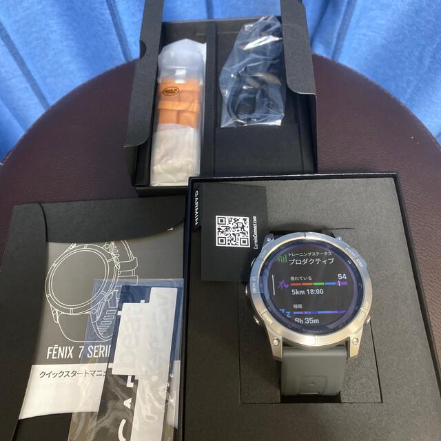 GARMIN(ガーミン)のGARMIN fenix 7X Sapphire Dual Power Ti メンズの時計(腕時計(デジタル))の商品写真