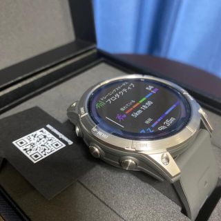 ガーミン(GARMIN)のGARMIN fenix 7X Sapphire Dual Power Ti(腕時計(デジタル))