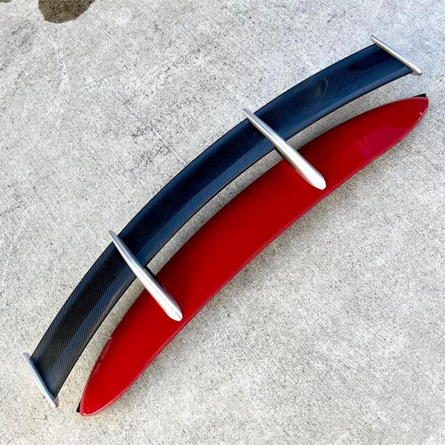 MINI R56用 JCWリアウイング チリレッドルーフ用