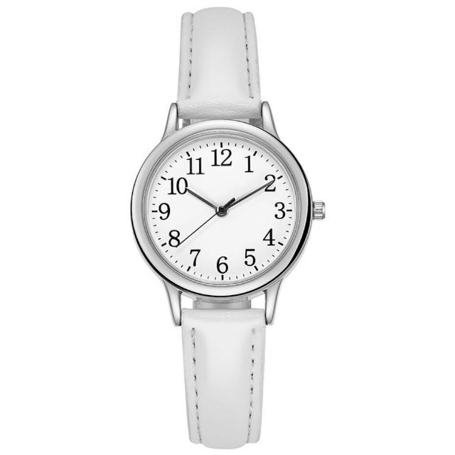 在庫処分【人気シリーズ】レディース　腕時計　クォーツ　ホワイト レディースのファッション小物(腕時計)の商品写真