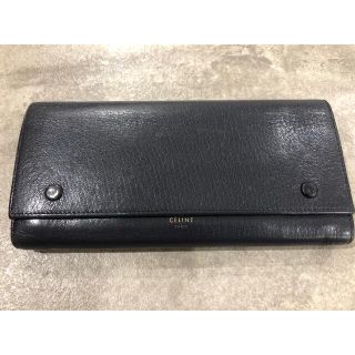 セリーヌ(celine)のCELINEバイカラー長財布(財布)