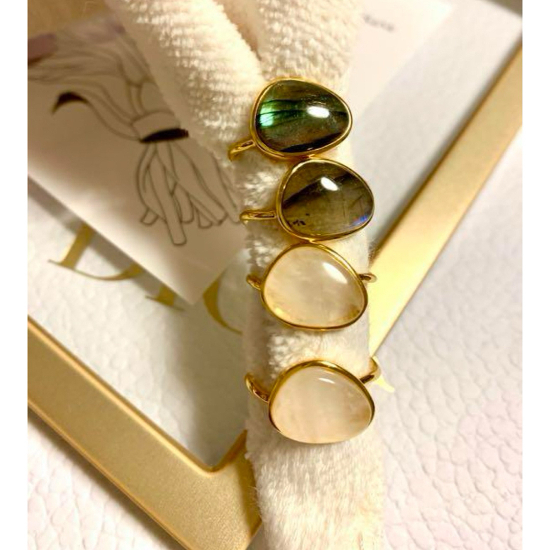 Stone Ring/水晶 レディースのアクセサリー(リング(指輪))の商品写真