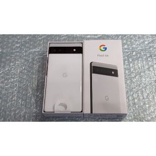 グーグルピクセル(Google Pixel)の新品未使用Google Pixel 6a  Chalk128GB SIMフリー(スマートフォン本体)