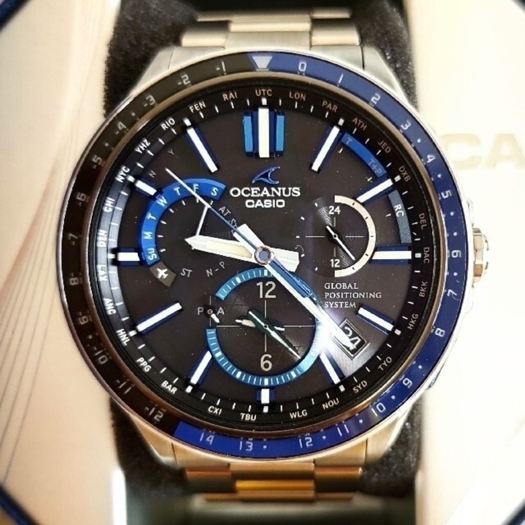 卸売 CASIO - カシオ オシアナス OCW-G1100-1AJF CASIO OCEANUS 腕時計