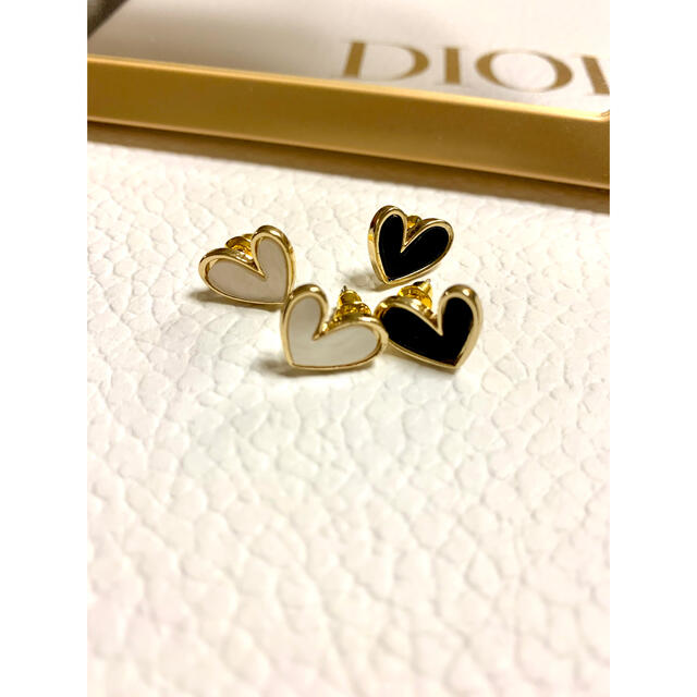 Heart pierce/black レディースのアクセサリー(ピアス)の商品写真