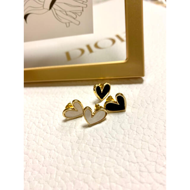 Heart pierce/black レディースのアクセサリー(ピアス)の商品写真