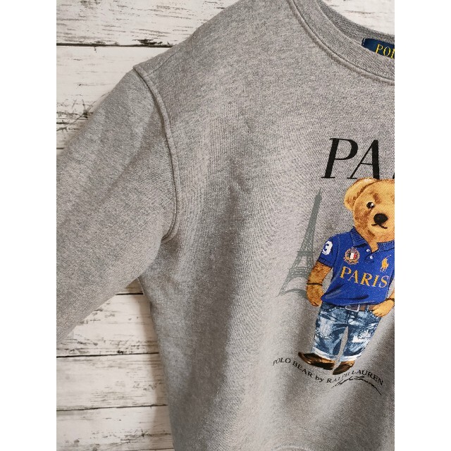 POLO RALPH LAUREN(ポロラルフローレン)のポロラルフローレン　ポロベア　パリ　paris ニット　トレーナー　スエット レディースのトップス(トレーナー/スウェット)の商品写真