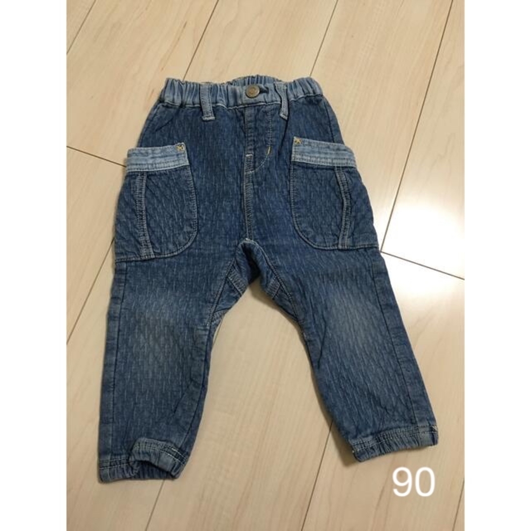 BREEZE(ブリーズ)のデニムパンツ 90 キッズ/ベビー/マタニティのキッズ服男の子用(90cm~)(パンツ/スパッツ)の商品写真