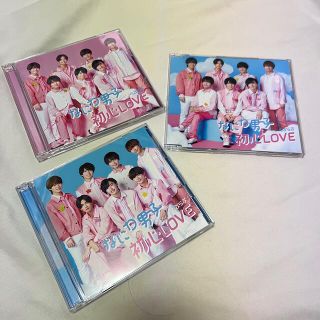 ジャニーズ(Johnny's)のなにわ男子　初心LOVE 三形態セット(アイドルグッズ)