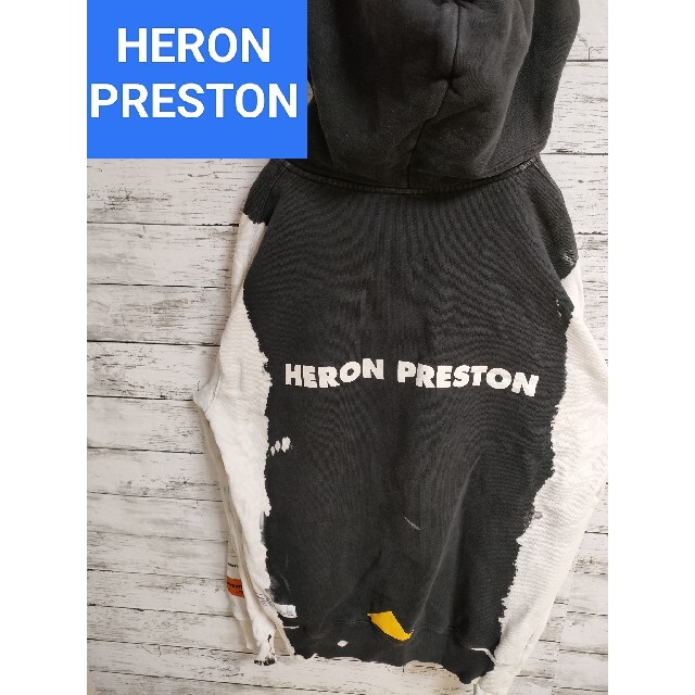Heron Preston ヘロンプレストン　キャタピラー Cat パーカー