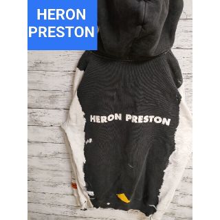 オフホワイト(OFF-WHITE)のHeron Preston ヘロンプレストン　キャタピラー Cat パーカー(パーカー)