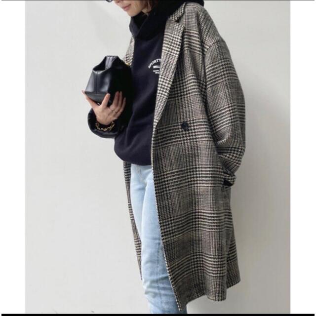 ロングコート専用ページです！L'Appartement  CHECK W COAT