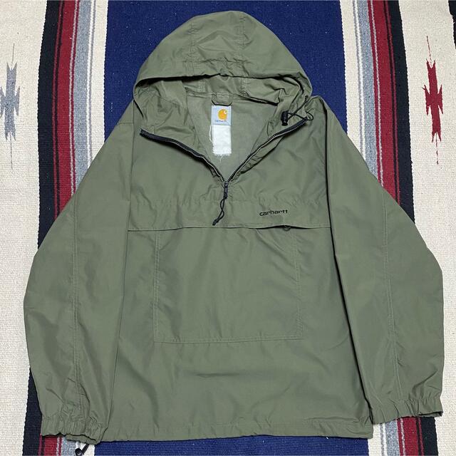 carhartt(カーハート)のさとらは様専用 90s 古着 カーハート ハーフジップ ナイロンパーカー  メンズのジャケット/アウター(マウンテンパーカー)の商品写真