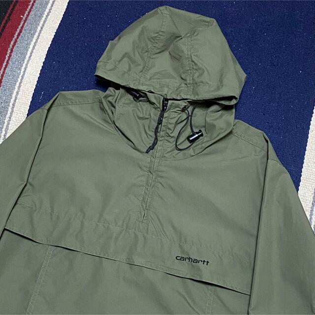 carhartt(カーハート)のさとらは様専用 90s 古着 カーハート ハーフジップ ナイロンパーカー  メンズのジャケット/アウター(マウンテンパーカー)の商品写真