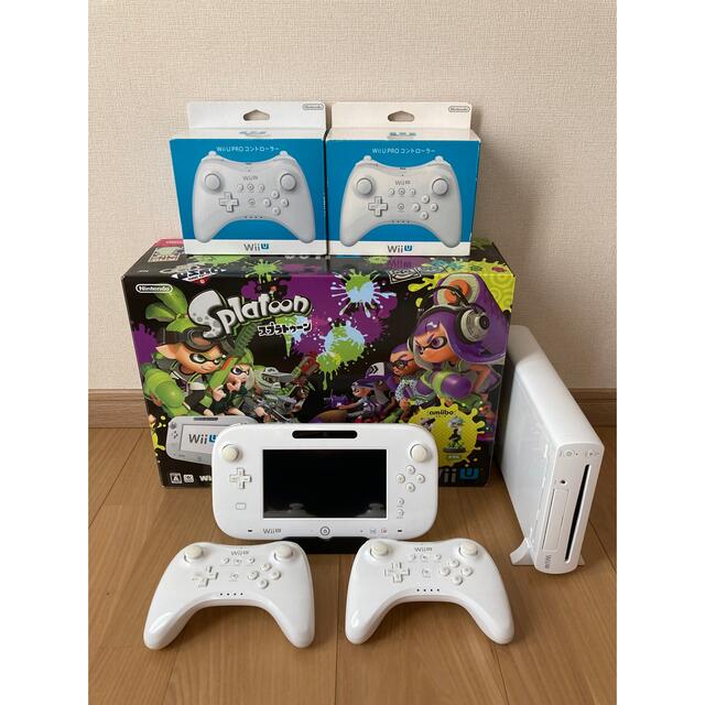 Wii U 本体＋コントローラー＋スプラトゥーン-