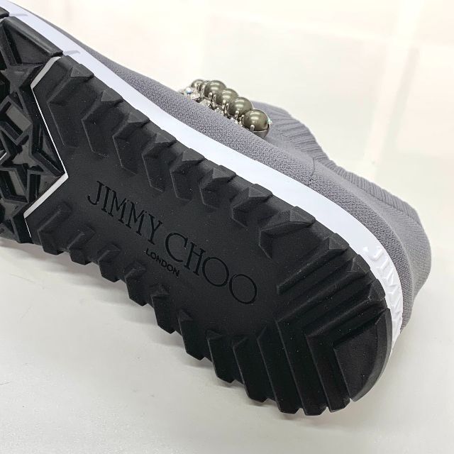 JIMMY CHOO - 4915 未使用 ジミーチュウ ビジュー パール ニット スニーカー グレーの通販 by mame's shop|ジミーチュウ ならラクマ JIMMY CHOO - 4915 未使用 ジミーチュウ ビジュー パール ニット スニーカー グレーの通販 by mame's shop|ジミーチュウ ならラクマ