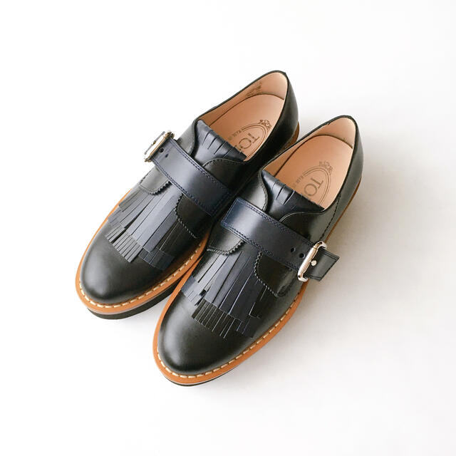 TOD'S トッズ・厚底 モカシン