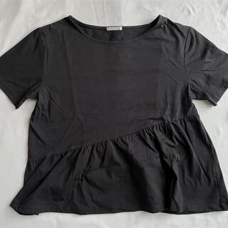 ジーユー(GU)のGU ジーユー フリル半袖トップス(Tシャツ(半袖/袖なし))