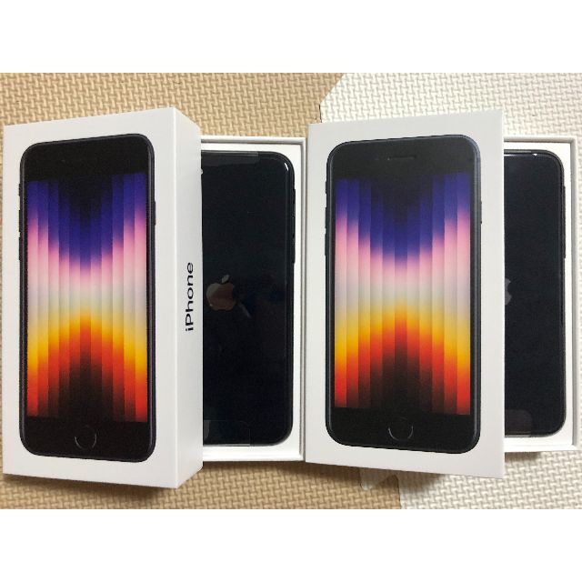 【新品】iPhone SE 第三世代　64G　2台