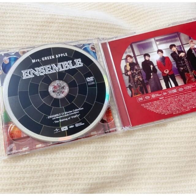 ENSEMBLE 初回限定盤　ミセスグリーンアップル エンタメ/ホビーのCD(ポップス/ロック(邦楽))の商品写真