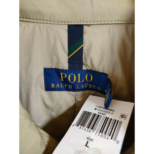 POLO RALPH LAUREN(ポロラルフローレン)のポロラルフローレン　ステンカラーコート　POLO SPORT ジャケット メンズのジャケット/アウター(ステンカラーコート)の商品写真